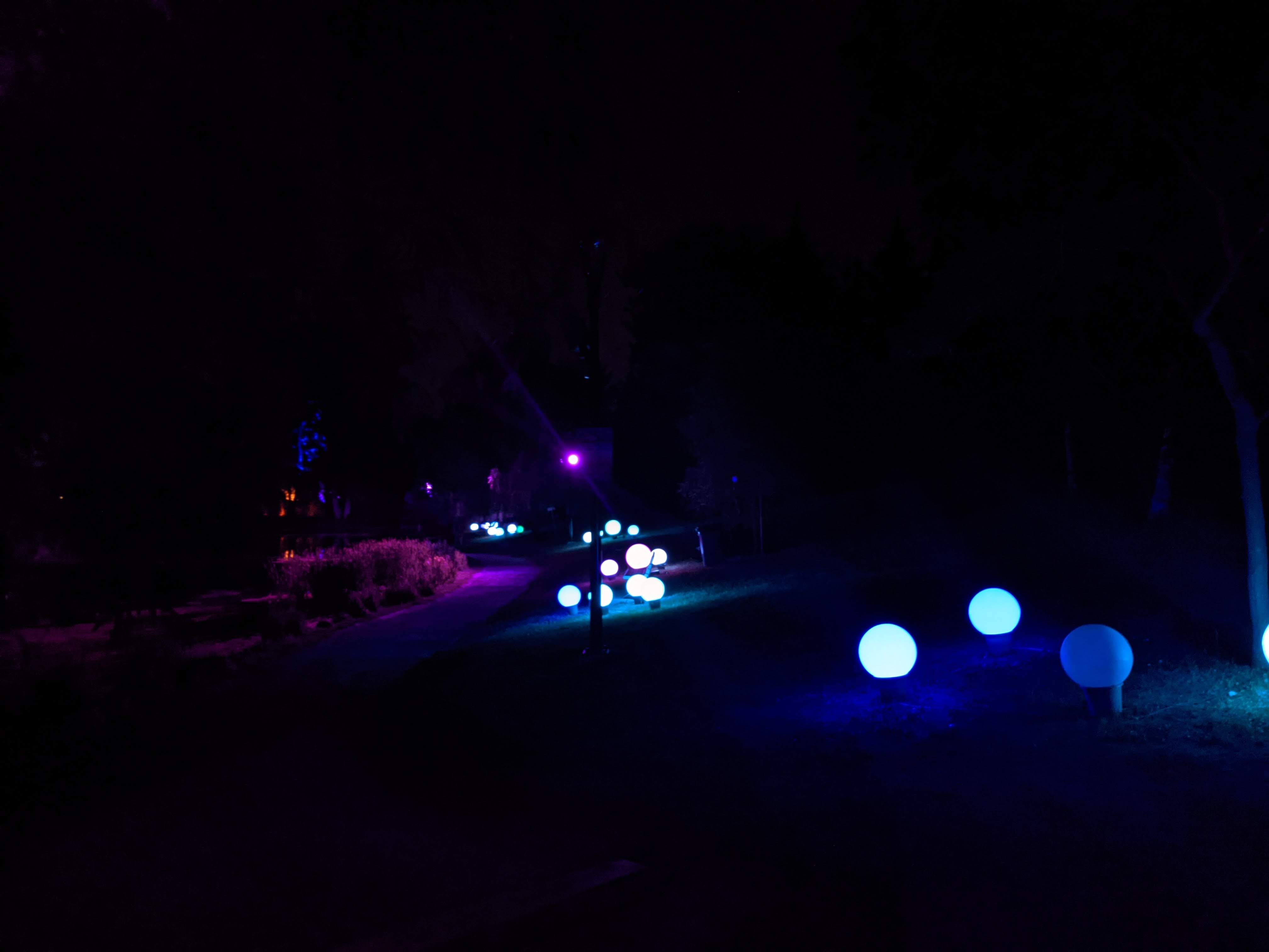 Les boules lumineuses
